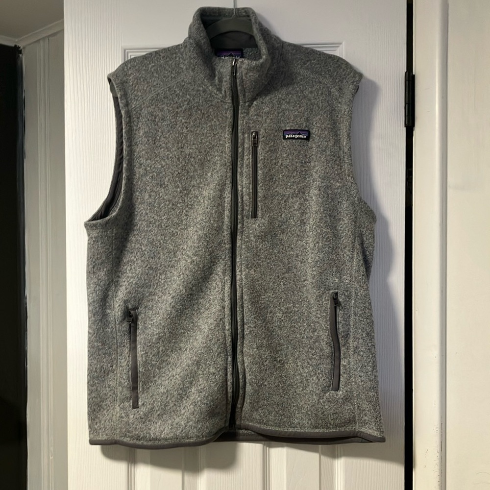 Patagonia Gray Fleece Vest